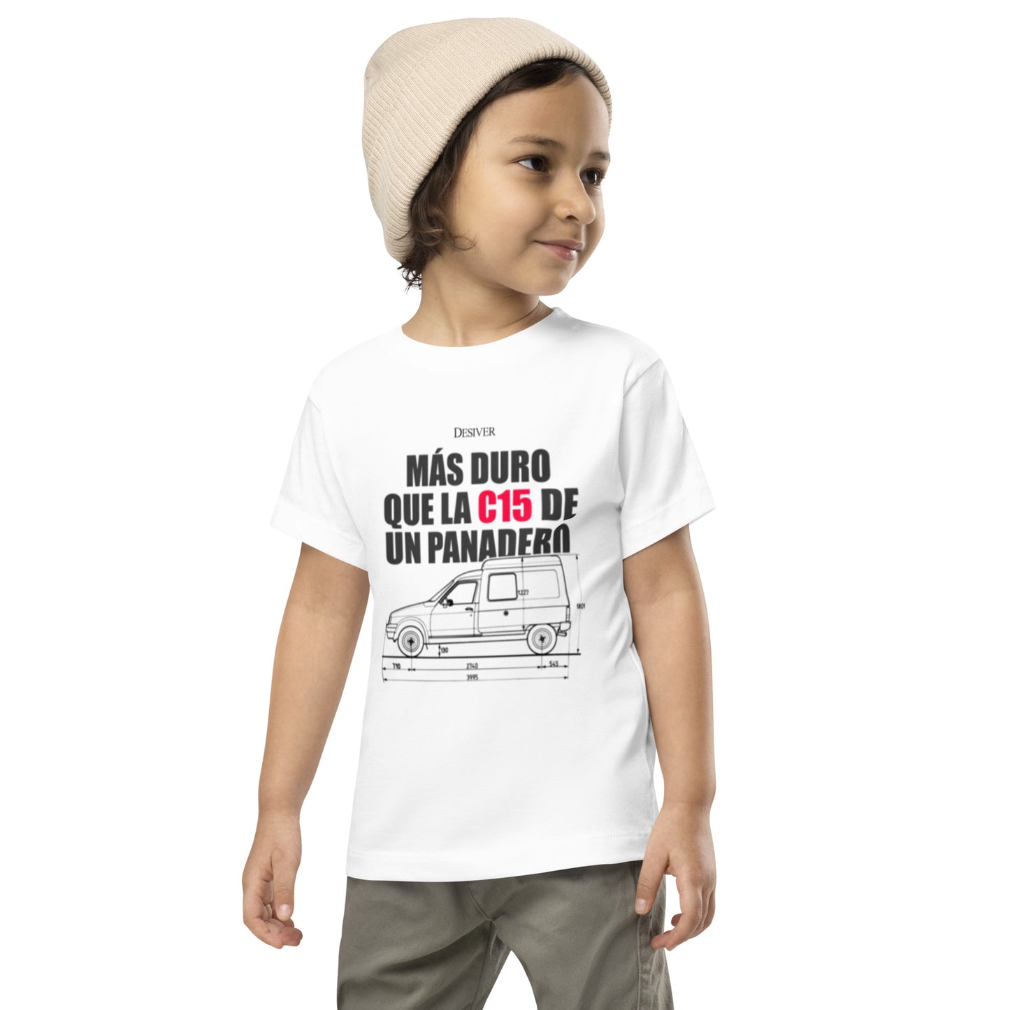 Camiseta de manga corta de C15 para niño